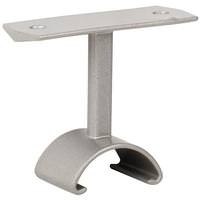 View Satin Nickel Lighted Closet Rod Top-Mounted Support